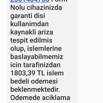 TCL Tablet İkinci Kez Aynı Sorun