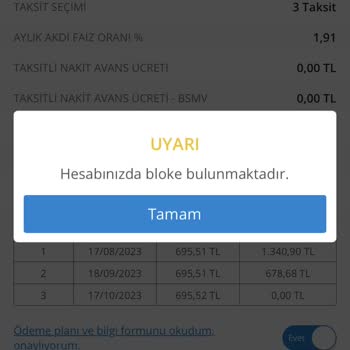 Denizbank Kredi Kartı Müşteri Hesabı Blokeli Sorunu