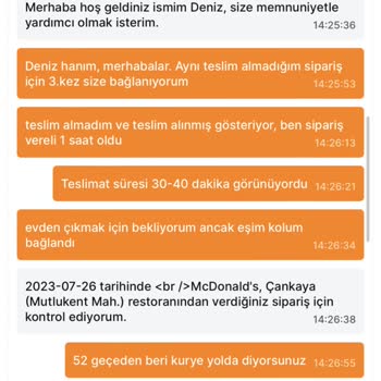 Migros Yemek Ve McDonald's Siparişim Üzerine