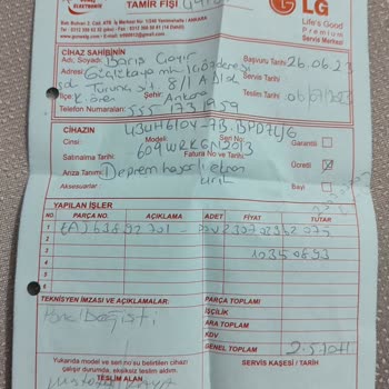 LG Markası Deprem Hasarlı TV Konusunda Bizi Hayal Kırıklığına Uğrattı