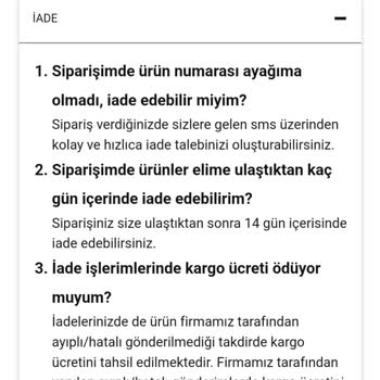 Nişantaşı Shoes Hatalı Üründe İade Kesintisi!