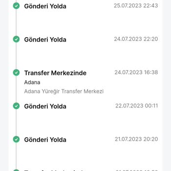 Trendyol Express Kargo Da Diğerlerine Benzedi.