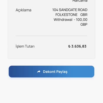 UPTION Yurt Dışı ATM Para Çekme