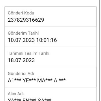Kayıp Kargo Sendeo A101 İade Ve Teslim Edilemeyen Ürünler