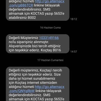 Koçtaş Yasal Sürede Ücret İadesi Yapmaması Hk.