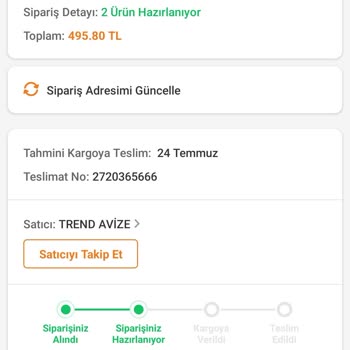 Mağdur Müşteri, İlgisiz Trendyol Ve Satıcısı Trend Avize