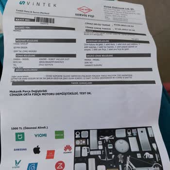Xiaomi Yetkili Servis (Vintek) Vacuum S10T İle Tüm Eviniz Saç!