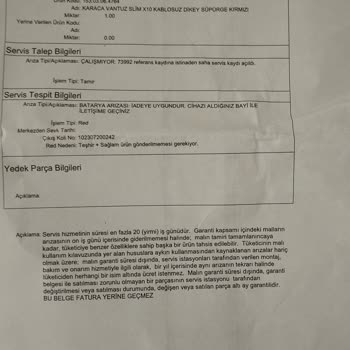 Karaca Züccaciye Karaca Karşıyaka Mağazasından Aldığım Süpürgeyle İlgili Sorun