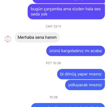 NisAtelier Eksik Gönderim, Muhatap Yok