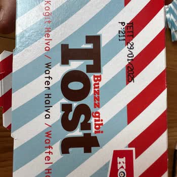 Koska Nazar Boncuklu Koska Tost Kağıt Helva Bayat Çıktı