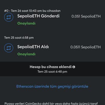 Metamask Yanlış Ağdan Coin Transferi