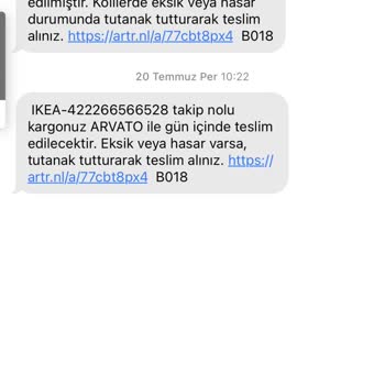 Arvato Lojistik Arvato Kargo Teslim Edilmeyen Kargo