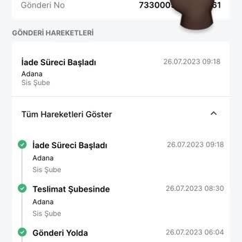 Trendyol Express Kargolarımı İade Edip Günlerce Süründürüyor