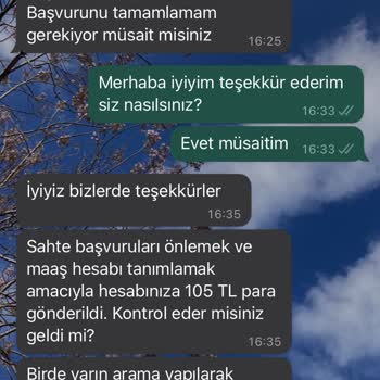 Jooble İş İlanı Bilgilerimin Alınması