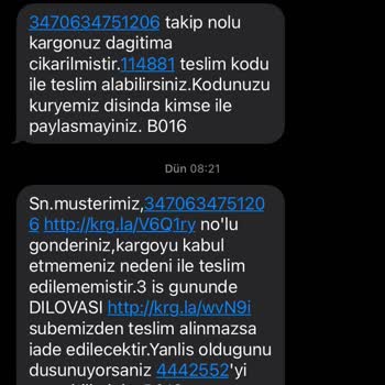 Dilovası Aras Kargo Telefonda Konuşan Kadın Tersleyip Konuştu
