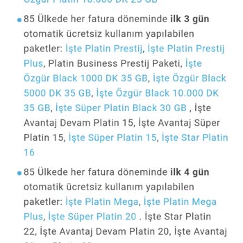 Turkcell Paket İçeriği Hatalı