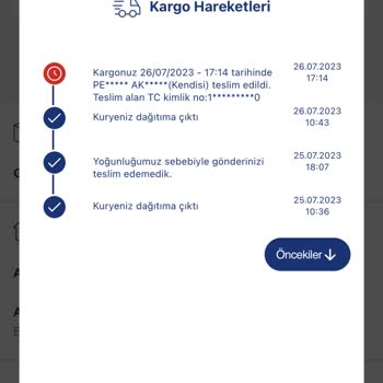 Aras Kargo Kargomun Teslim Edilmemesi