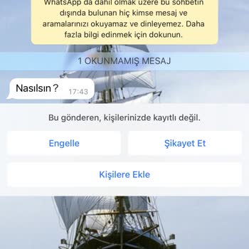 WhatsApp +62 856 Lı Yabancı Numaradan Gelen Mesaj