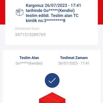 Aras Kargo Siparişim Bana Teslim Edilmedi