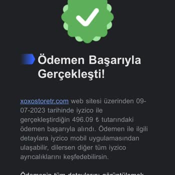 Xoxostore Yapmış Olduğum Ürünü Göndermedi İadesini De Yapmadı