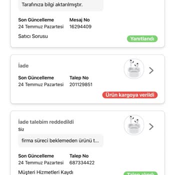 Hepsiburada Güncel 33 Firma Sahibi Tarafından Hem Maddi Hem Manevi Mağdur Edildim