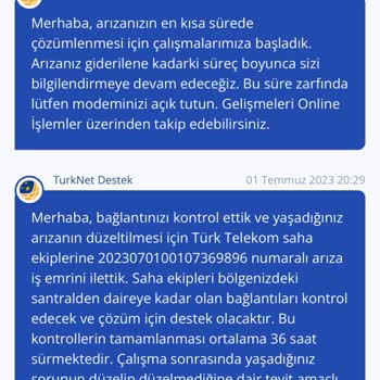 TurkNet İn Türk Telekom A Altyapı Gebeliği