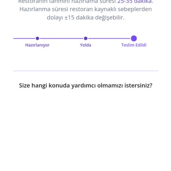 GetirYemek Getir Eksik Soğuk Sipariş Mağduriyet