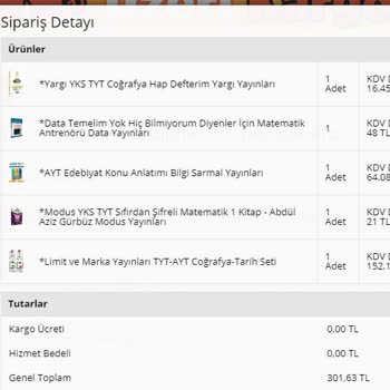 İsem Kitap Ürünleri Eksik Gönderiyor!