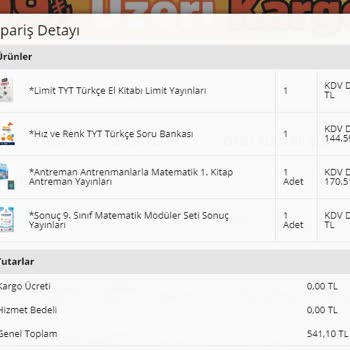 İsem Kitap Ürünleri Eksik Gönderiyor!