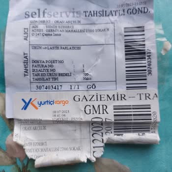 Yurtiçi Kargo Sahte Ürün Gönderilmesi