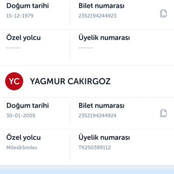 THY Bilet Değişikliğine İzin Vermemesi