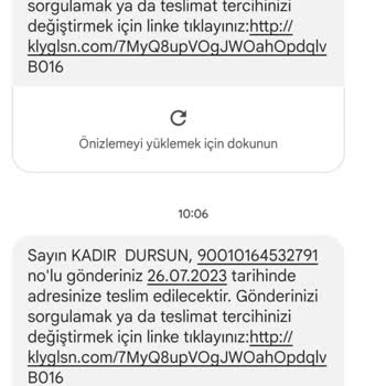 Kolay Gelsin Teslim Edilemeyen Kargo