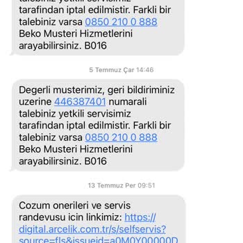 Beko Yedek Parça Tedarik Sorunu