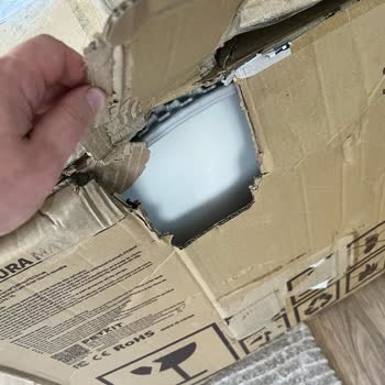 Evofone Kırık Dökük Bir Şeyi Paketleyip Yollamış!