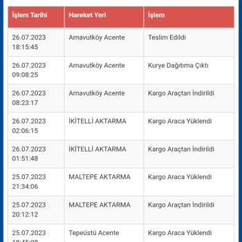 Sürat Kargo Teslim Almadığım Kargonun Teslim Edildi Yazması
