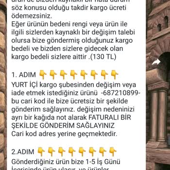 Senin Farkın Kargo Ücretinin Fazla İstenmesi