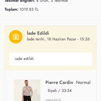 Boyner Ürün İade Ve Para İadesi