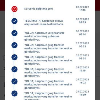 Aras Kargo -Adrese Gelmeyen Kuryenin Adrese Geldik Ulaşamadık- Yalanı