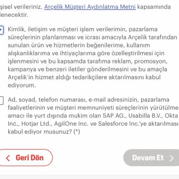 Arçelik Ve Kişisel Verileri 3. Kişilerle Paylaşma Sorunu