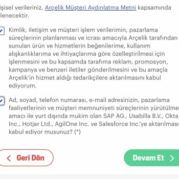 Arçelik Ve Kişisel Verileri 3. Kişilerle Paylaşma Sorunu