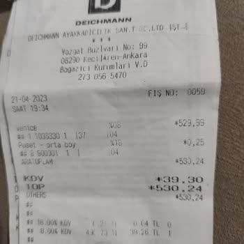 Deichmann Satılan Ürünün Kalitesizliği Ve Ürünün Arkasında Durulmaması