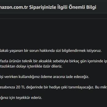 My Amazon Order Was Canceled After 20 Days