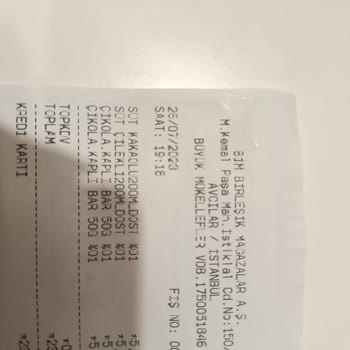 BİM Çilekli Sütün Bozuk Çıkması