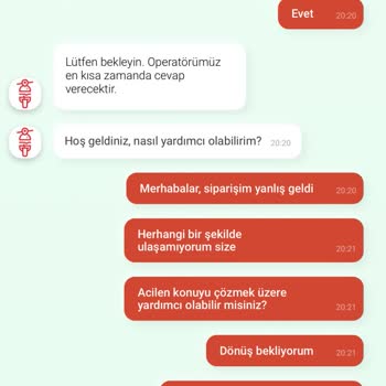 Tıkla Gelsin Gelmeyen Sipariş İçin Para İadesi Talebi