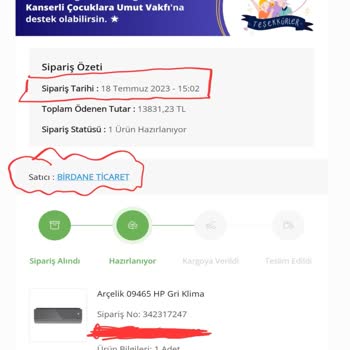 ÇiçekSepeti ve Birdane Ticaret Mağduriyeti