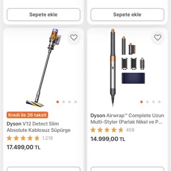 Hepsiburada Dyson Ürünümü Göndermiyor Müşteri Ayırıyor