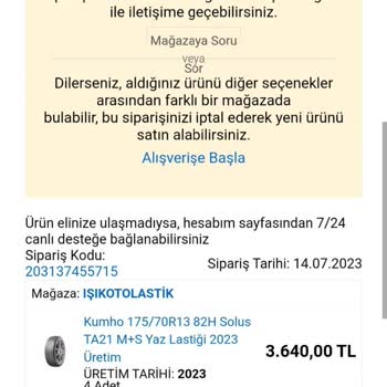 N11'den Verdiğim Siparişimin 12 Gündür Gelmemesi.