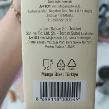 A101 Süt Bozuk Çıktı