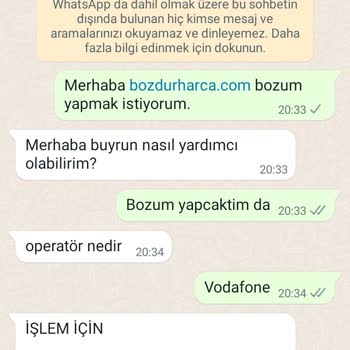 Bozdurharca.com Mobil Bozum Yapmak