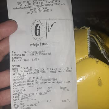 Decathlon Futbol Topu 2 Günde Kendiliğinden Patladı!